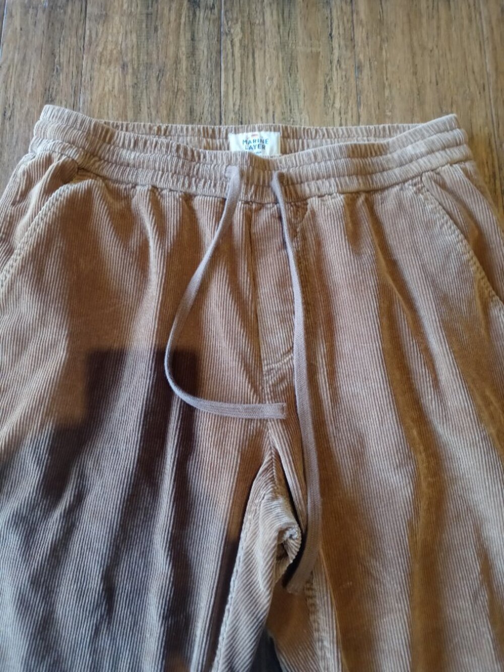 MARINE LAYER mens relaxed Saturday corduroy pants (M) - Picture 11 of 16